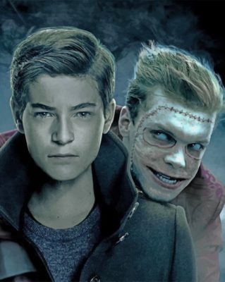 Gotham Characters Paint by numbers