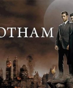 Gotham Illustration Paint by numbers