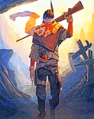 Gunslinger Paint by numbers