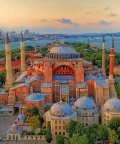 Hagia Sophia Turkey Paint by numbers