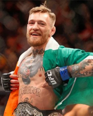 Happy Conor Mcgregor Paint by numbers