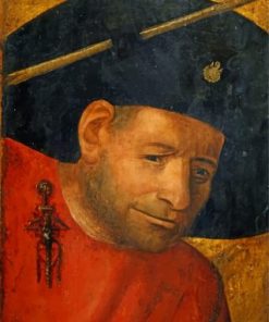 Hieronymus Bosch Self Portrait Paint by numbers
