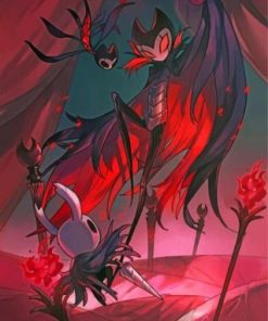 Hollow Illustration Paint by numbers
