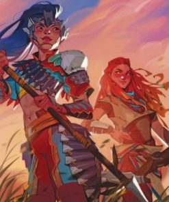 Horizon Zero Dawn Paint by numbers