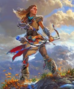 Powerful Aloy Paint by numbers