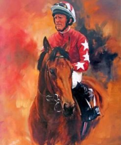 Horse Racing Paint by numbers