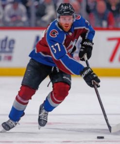 Ice Hockey Player Paint by numbers