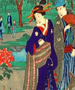 Japanese People Paint by numbers