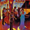 Jazz Music Scene Paint by numbers
