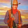John Wayne Cowboy Paint by numbers