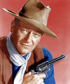 John Wayne Paint by numbers