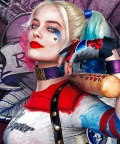 Birds Of Prey Harley Quinn Paint by numbers