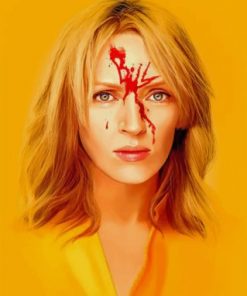 Kill Bill Illustration Paint by numbers