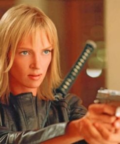 Kill Bill Uma Thurman Paint by numbers