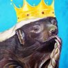 King Honey Badger Paint by numbers