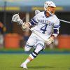 Lacrosse Player Paint by numbers