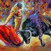 Latino Bullfighter paint by numbers