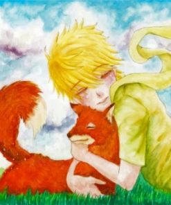 Little Prince And His Friend Paint by numbers