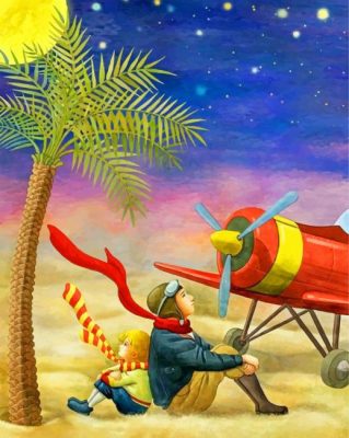 Little Prince Illustration Paint by numbers