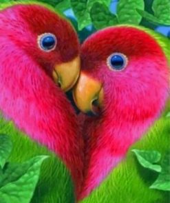 Love Birds Paint by numbers
