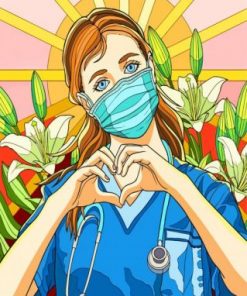 Lovely Doctor Paint by numbers