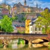 Luxembourg Le Grund Paint by numbers
