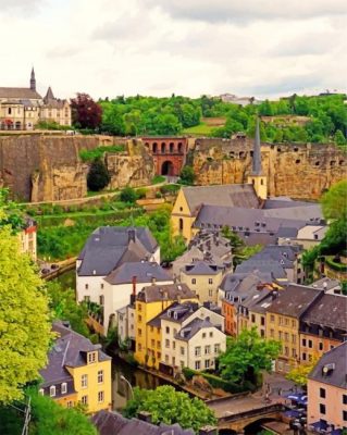 Luxembourg Paint by numbers
