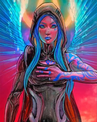 Maya Borderlands Paint by numbers