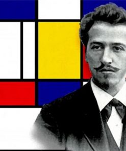 Piet Mondrian Paint by numbers