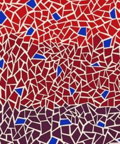 Mosaic Throw Guadi Paint by numbers