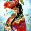 Mother And Her Baby Paint by numbers