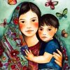 Mother And Son Paint by numbers