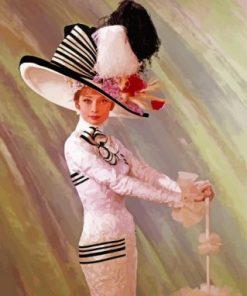 My Fair Lady Hepburn Paint by numbers