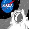 NASA Astronaut Paint by numbers