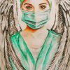 Angel Nurse Paint by numbers
