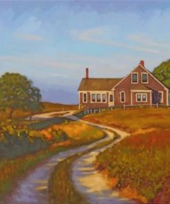October In Cape Cod Paint by numbers