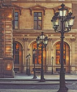 Paris Street Paint by numbers