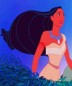 Pocahontas Disney Paint by numbers