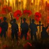 Poppies And Soldiers Paint by numbers