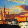 Prague Castle Paint by numbers