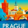 Prague Illustration Paint by numbers