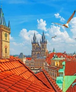 Prague Czech Republic Paint by numbers
