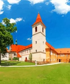 Strahov Monastery Paint by numbers