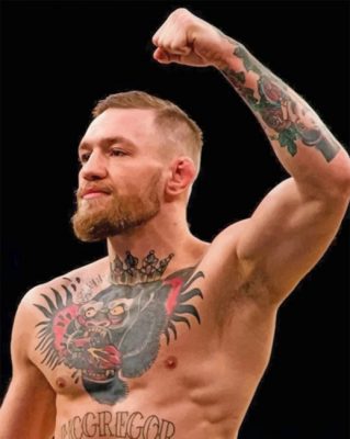 Proud Conor Mcgregor Paint by numbers