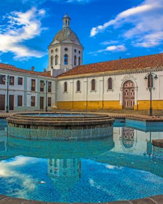 Quito Ecuador Paint by numbers