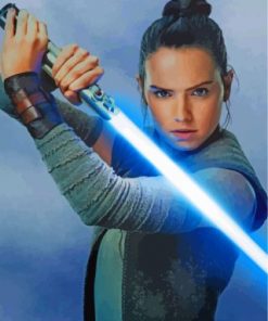 Rey Star Wars Paint by numbers