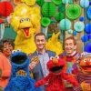 Sesame Street Team Paint by numbers