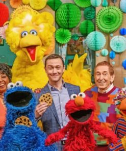 Sesame Street Team Paint by numbers