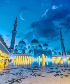Sheikh Zayed Mosque Paint by numbers