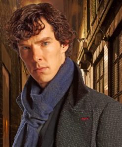 Sherlock Holmes Actor Paint by numbers